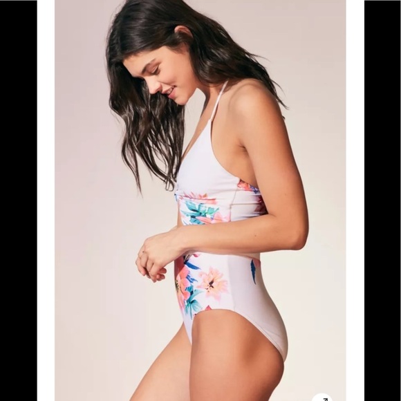 New 6 Shore Road Divine one piece white floral S - Picture 3 of 12